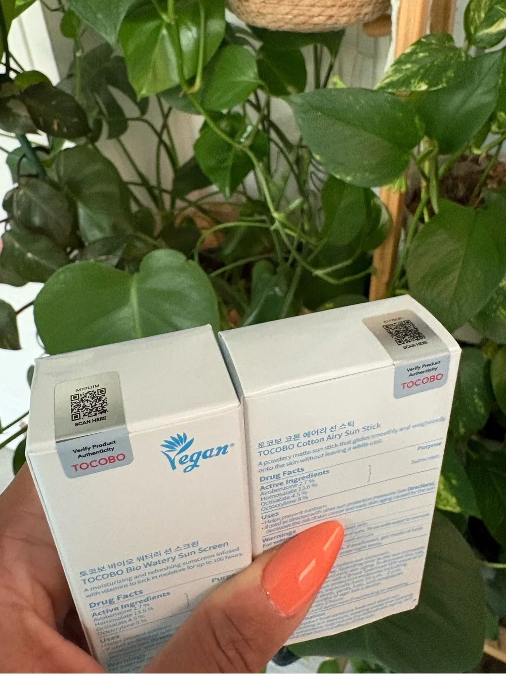 TOCOBO Korean SPF Duo - Sun Stick & Watery SunScreen SPF50